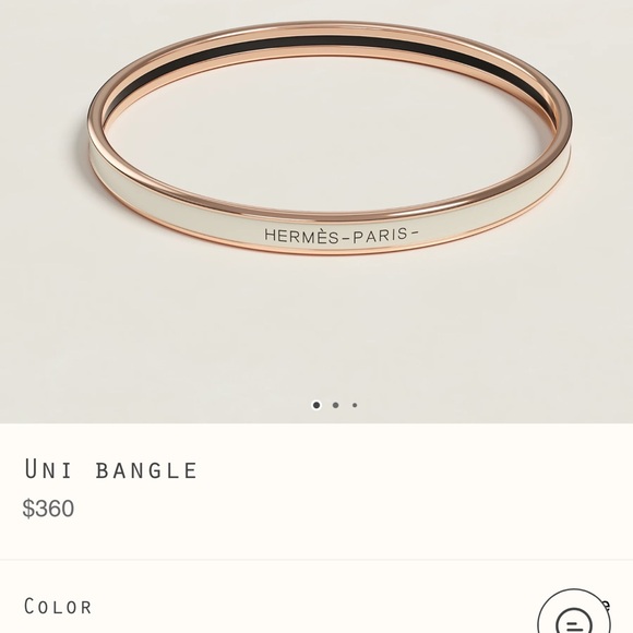 Hermes Uni Bangle - Picture 5 of 7